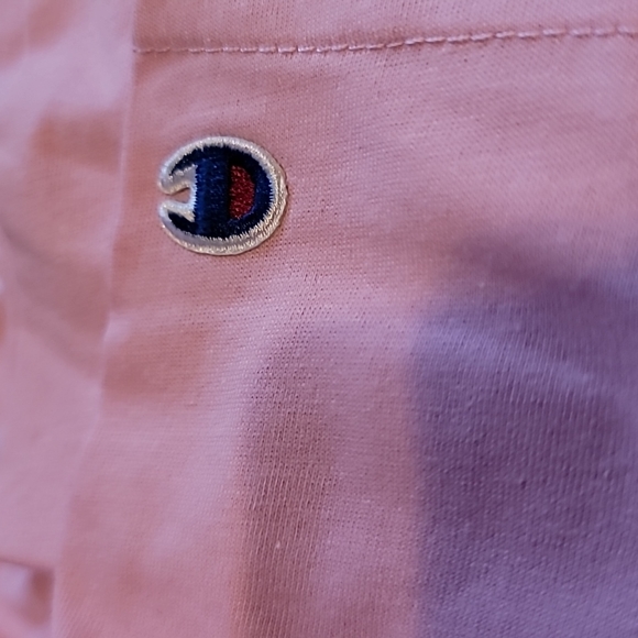 Champion Original Pink and White Girls Short Sleeve Tee, Large - Picture 2 of 5